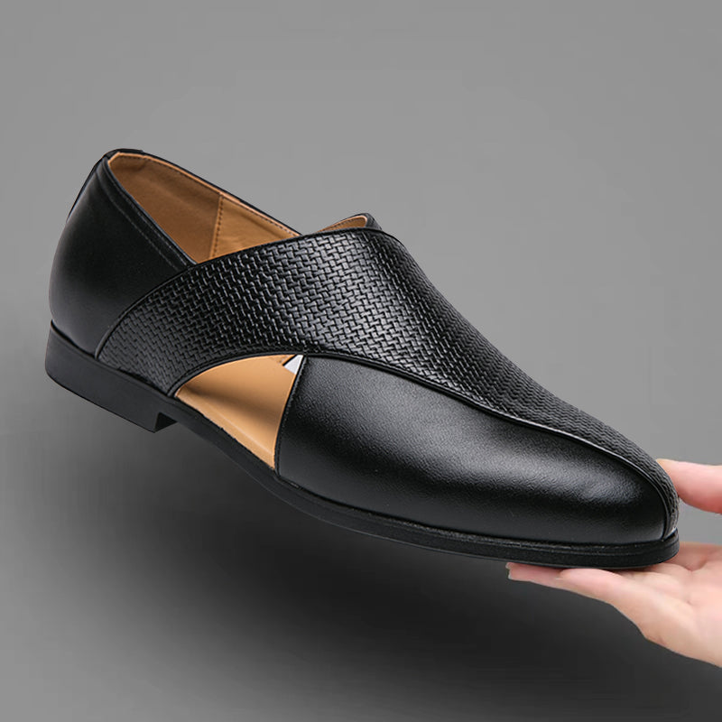 Mocassins de couro vintage