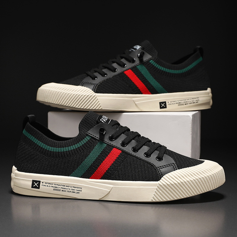 Sapatos de malha