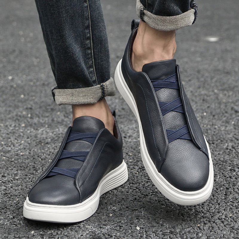 Sapatos de couro elegantes