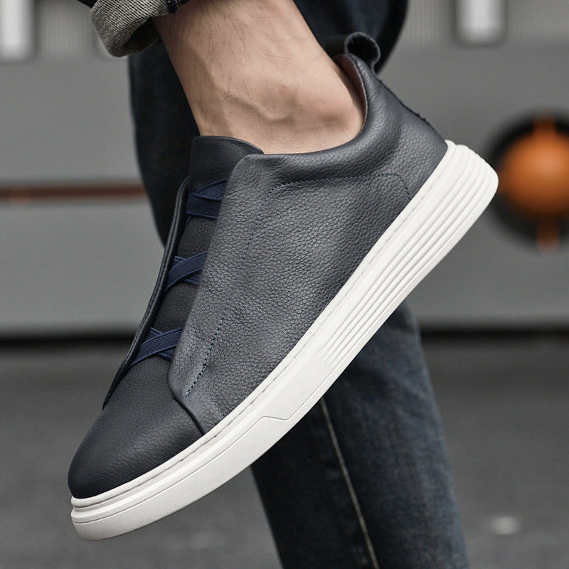 Sapatos de couro elegantes
