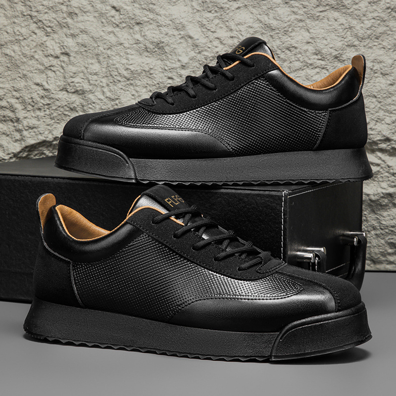 Sapatos de couro italiano