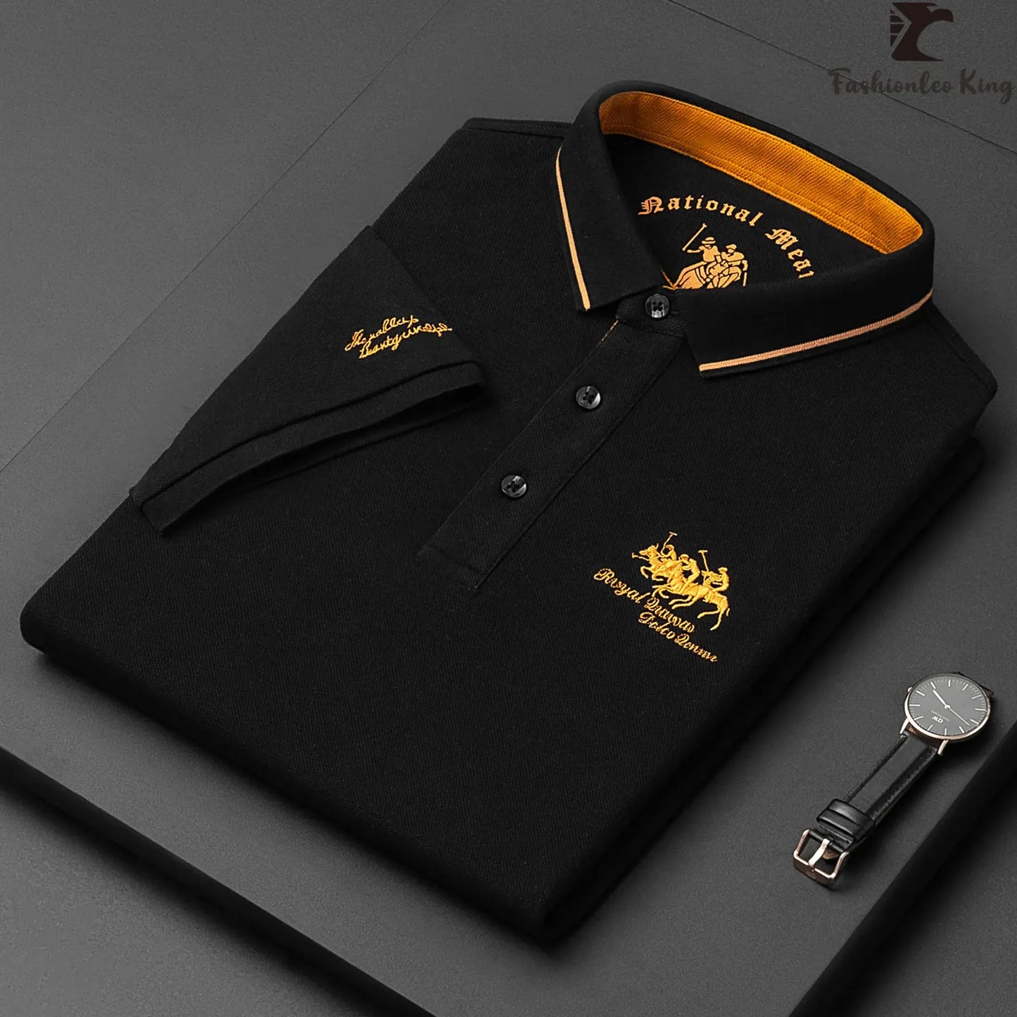 Camisa pólo de luxo