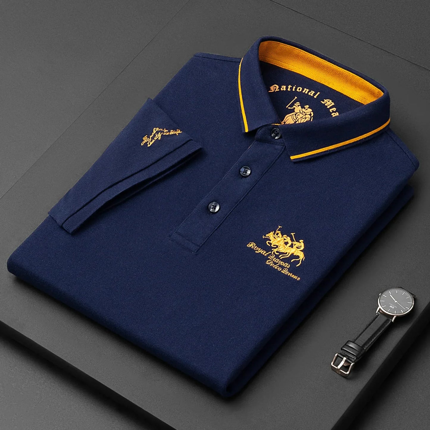 Camisa pólo de luxo