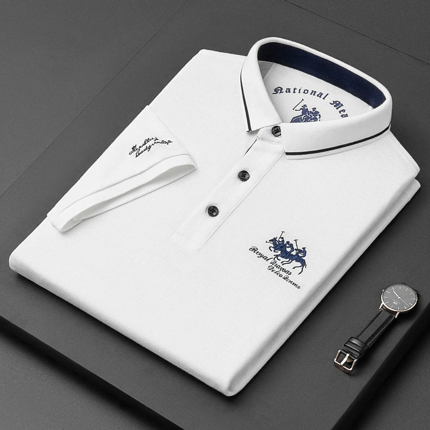 Camisa pólo de luxo