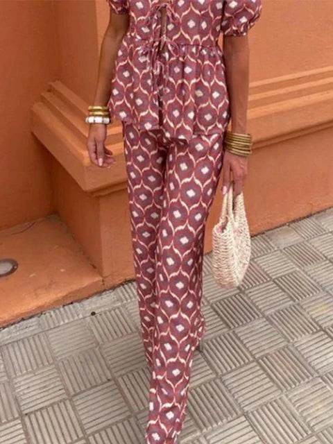 Genevieve - Conjunto casual e chique