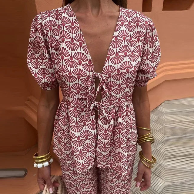 Genevieve - Conjunto casual e chique