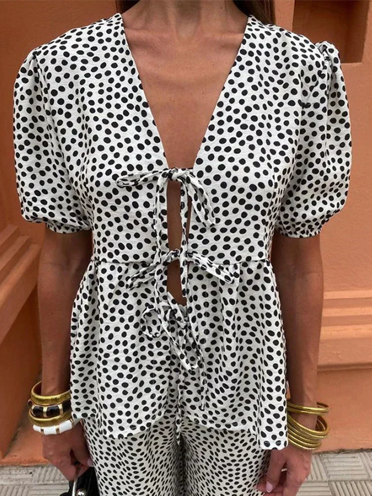 Genevieve - Conjunto casual e chique