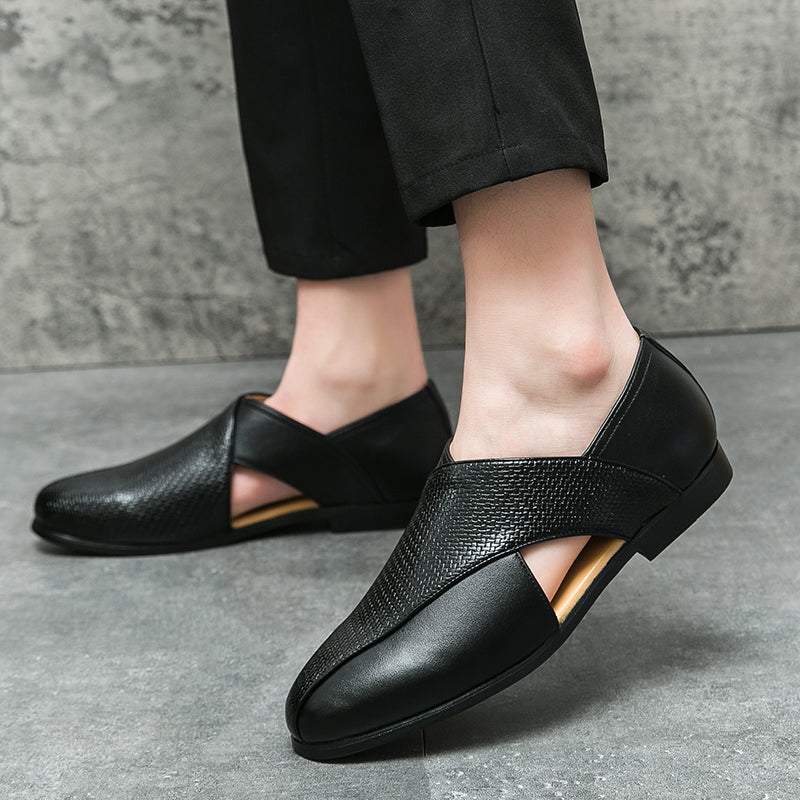 Mocassins de couro vintage