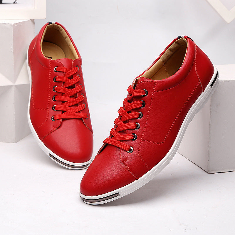 Sapatos de couro elegantes