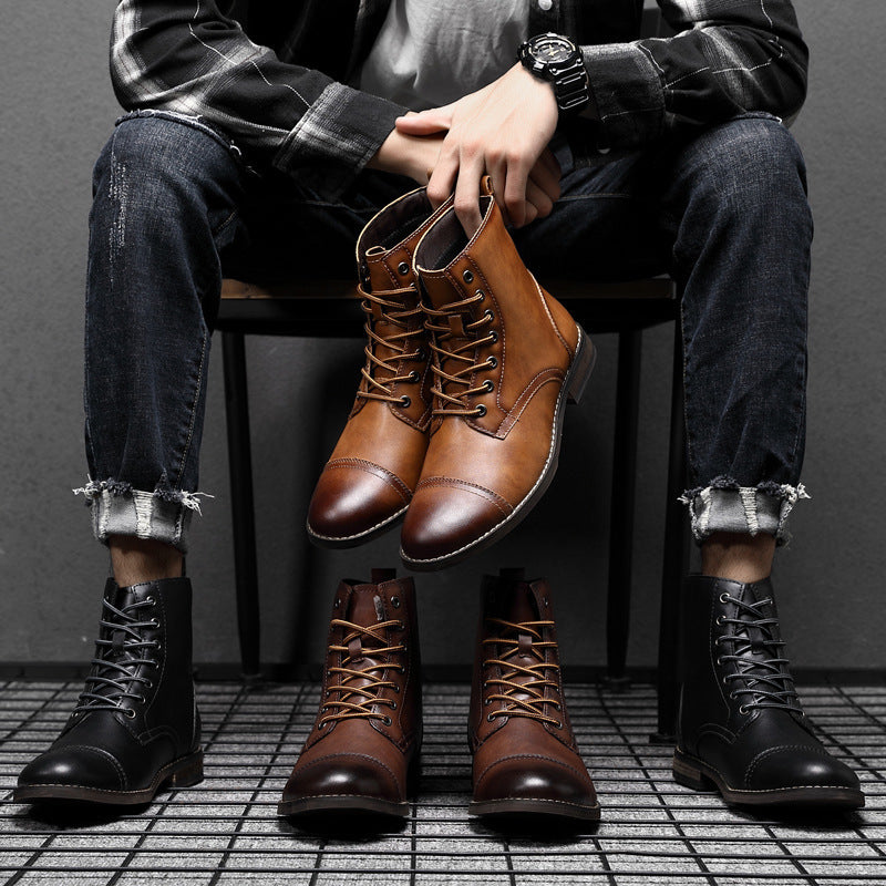 Botas de couro Everest