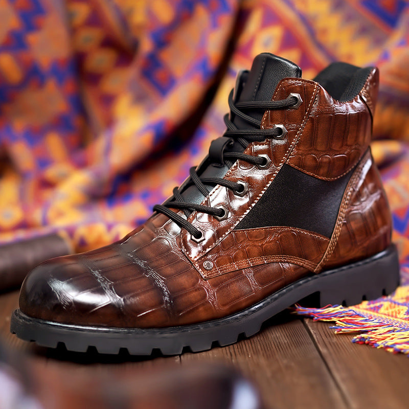 Botas de couro Grayson
