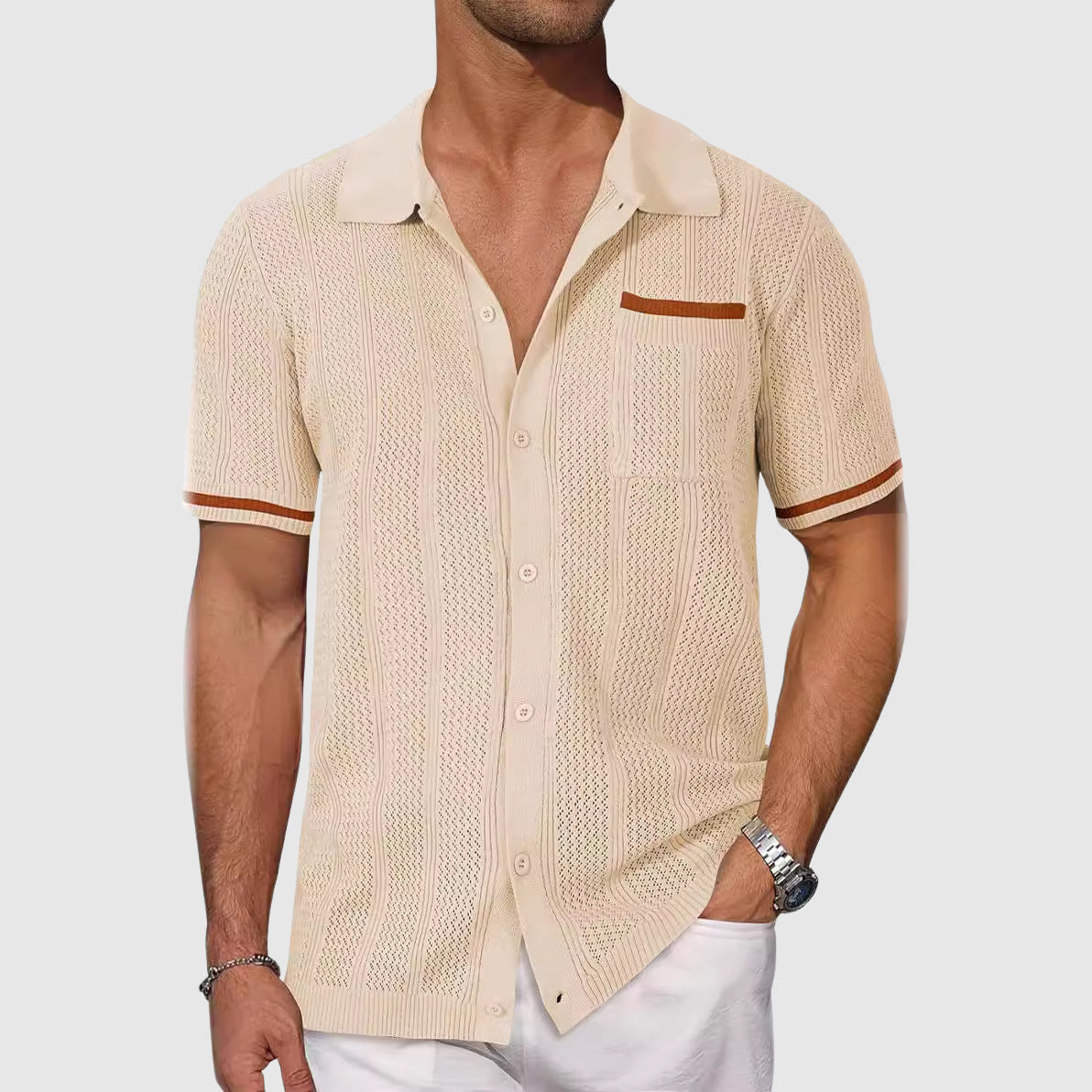 Camisa de praia Zanzibar