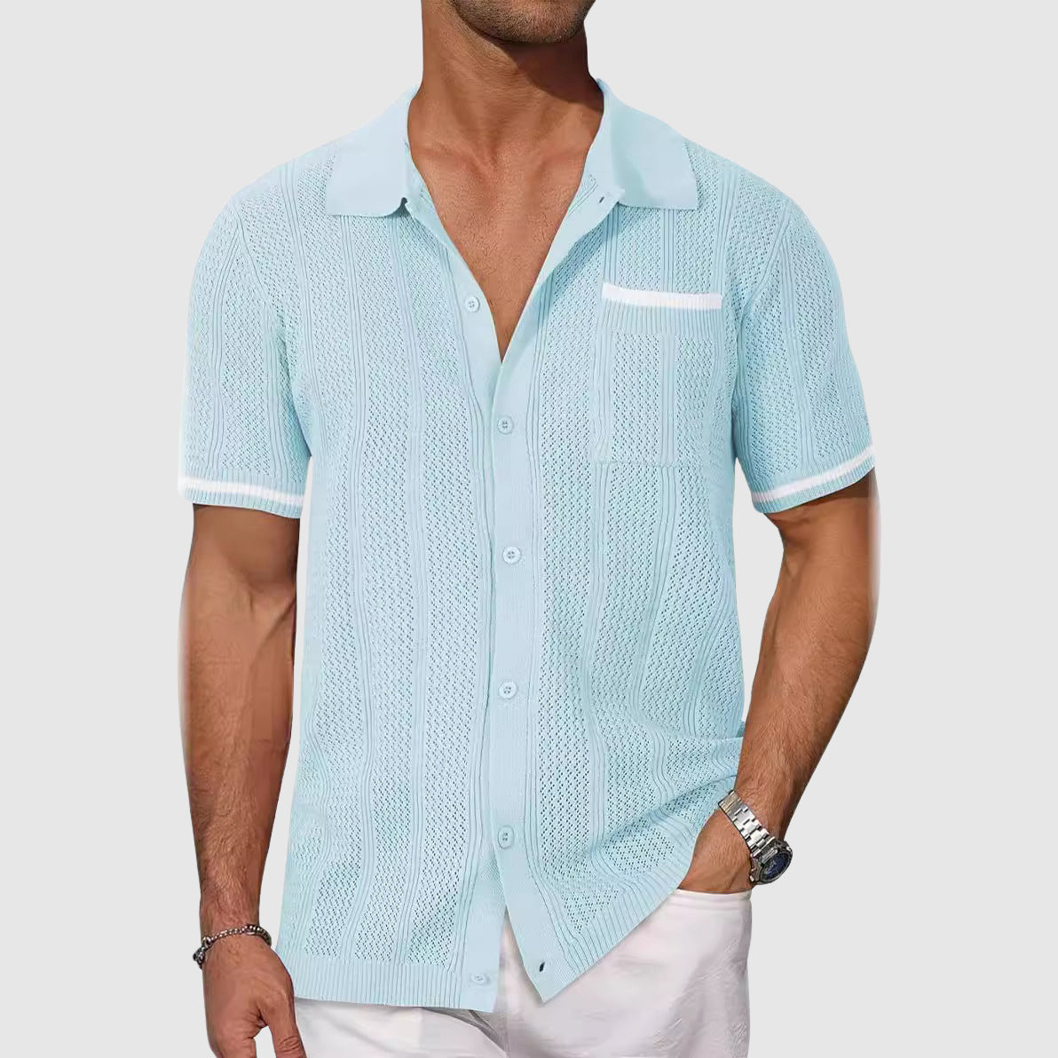 Camisa de praia Zanzibar