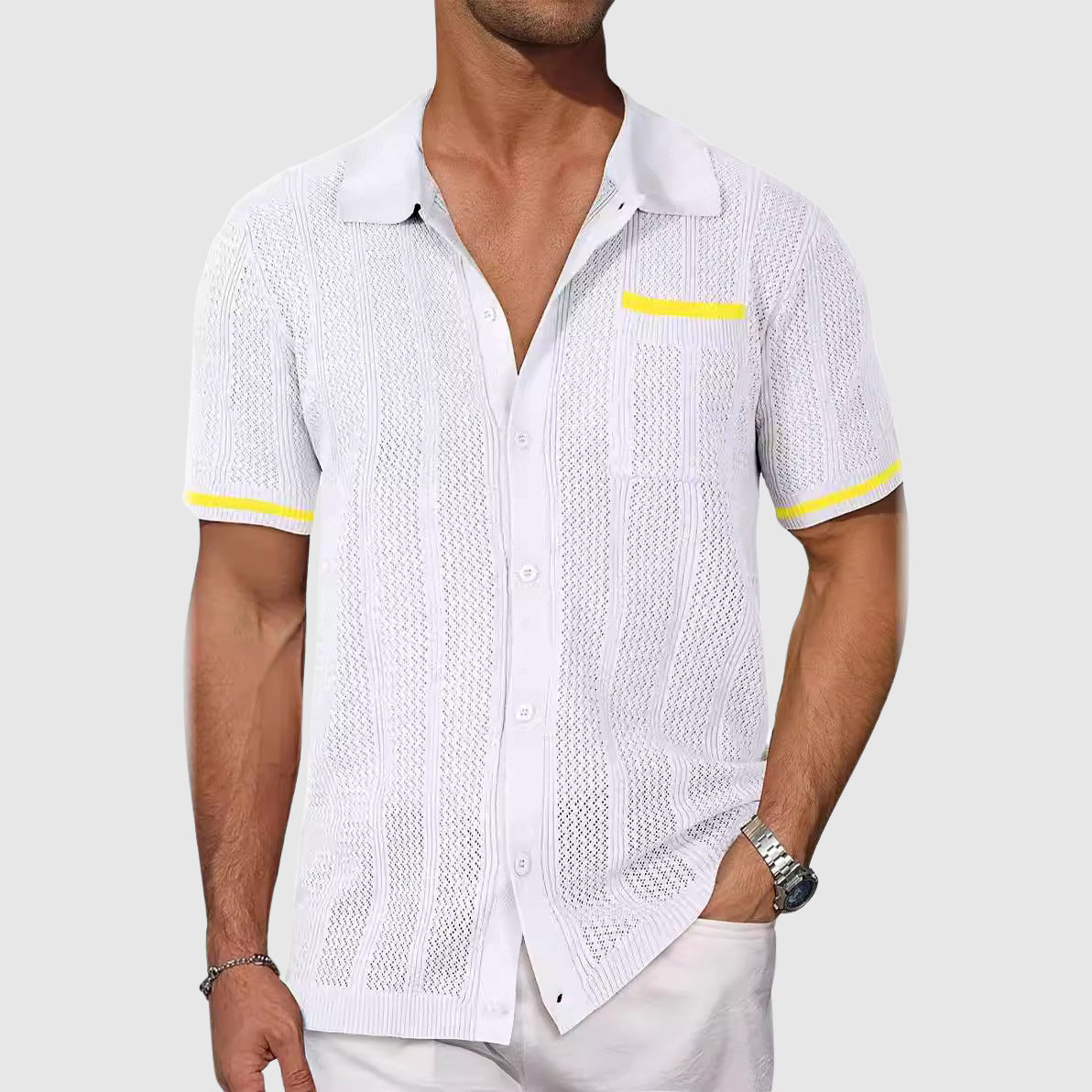 Camisa de praia Zanzibar
