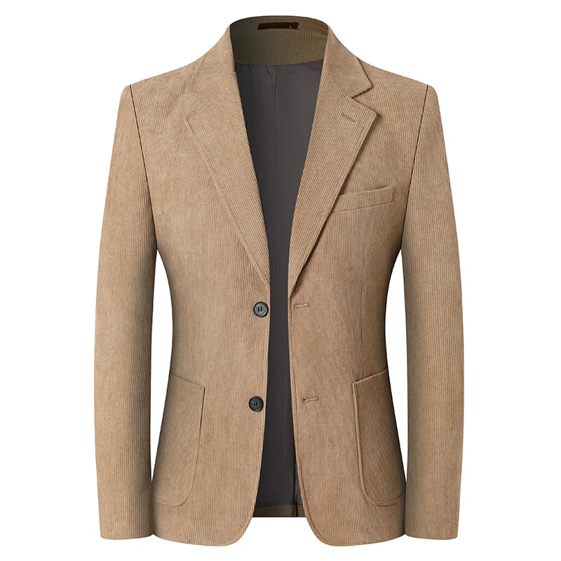 Blazer de bombazina elegante