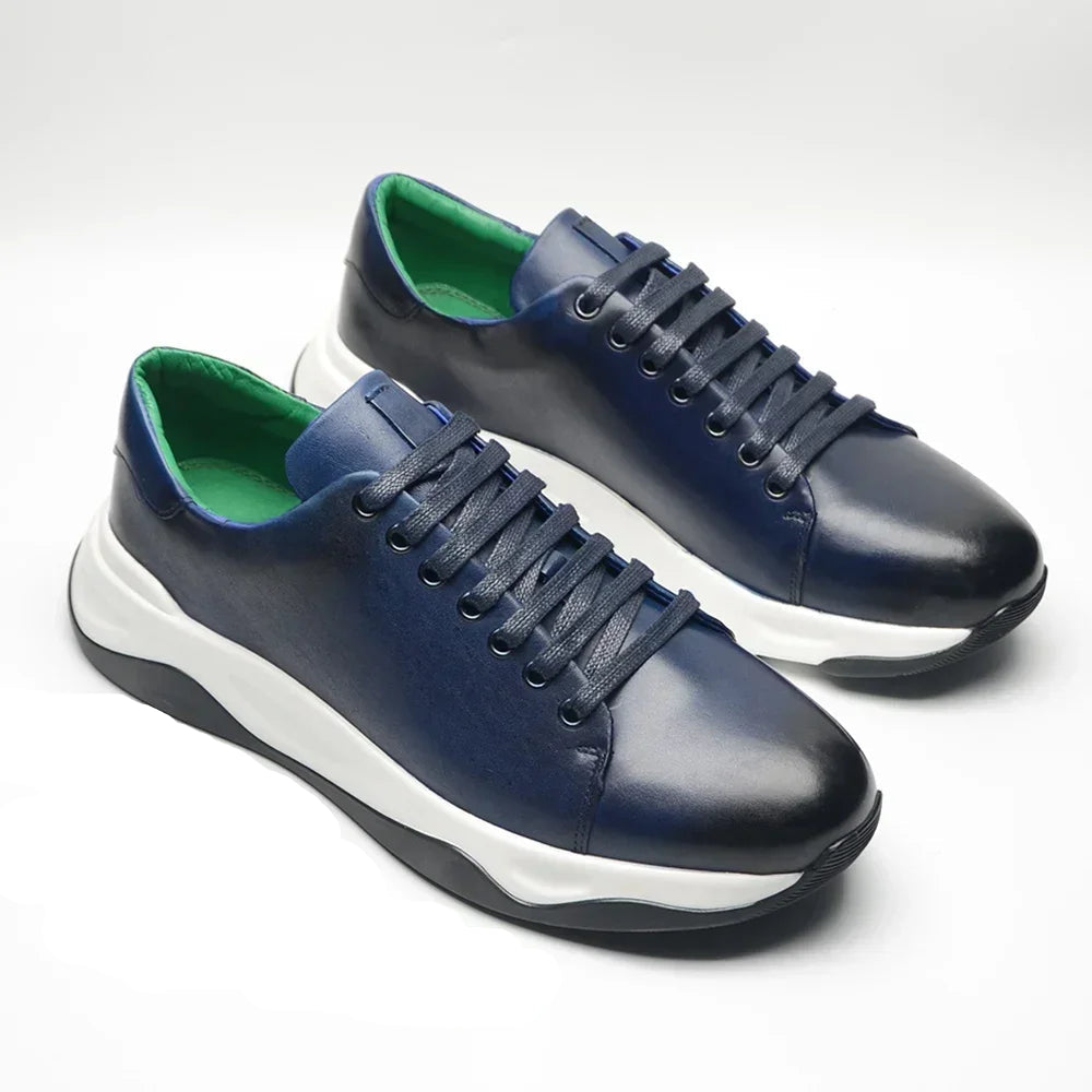 Sapatos de couro bovino de alta qualidade