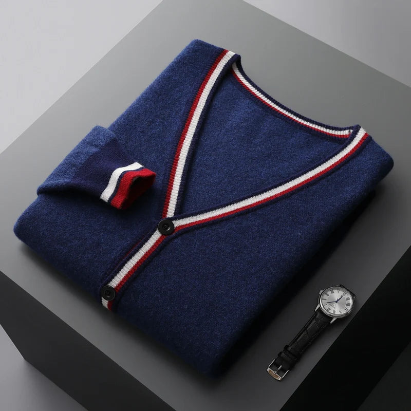 Casaco de lã merino