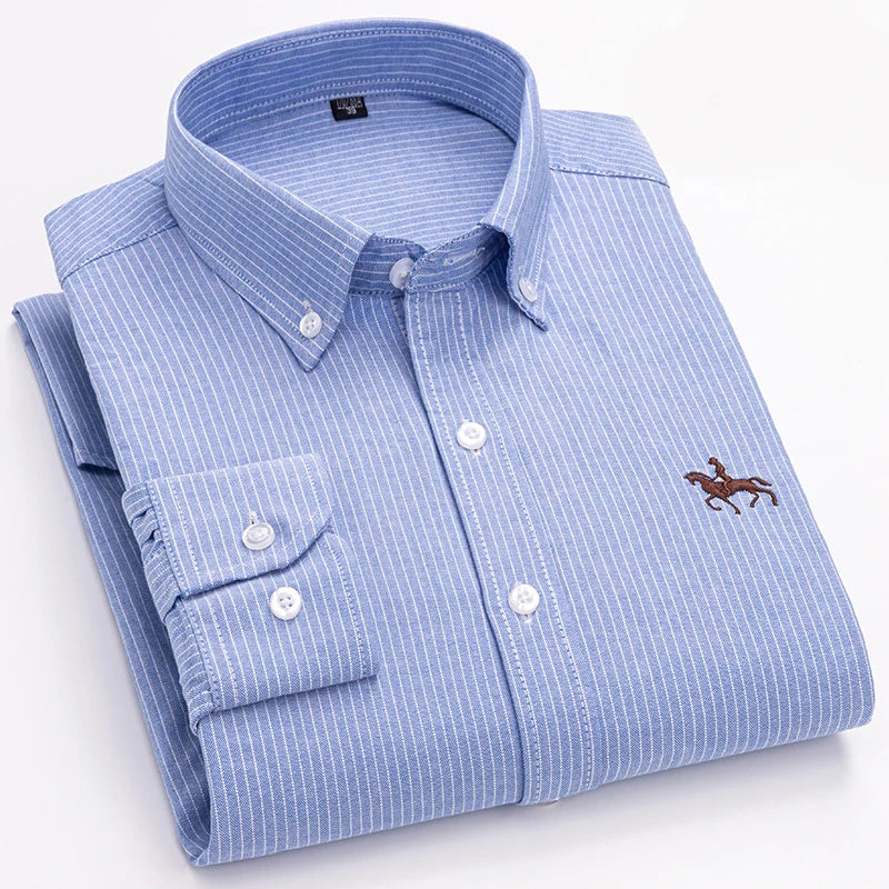 Camisa de algodão elegante