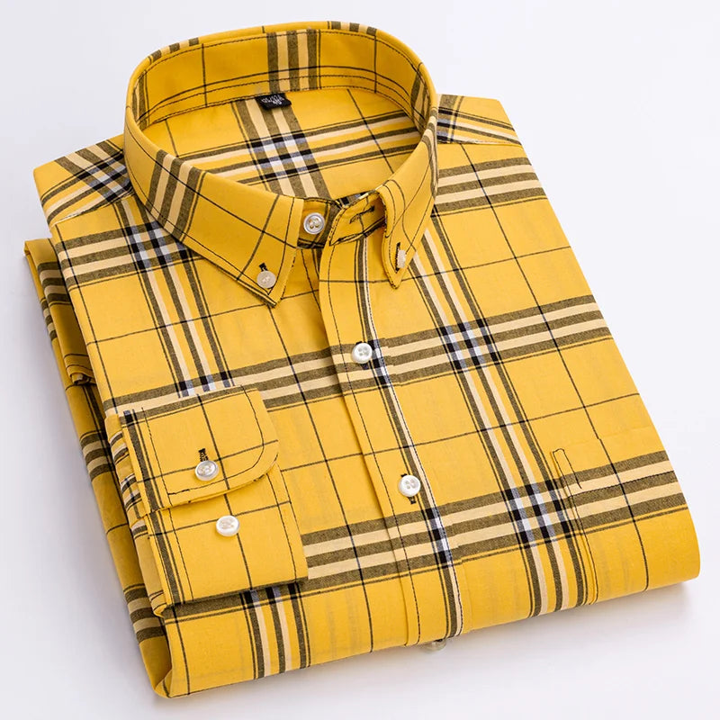 Camisa xadrez clássica