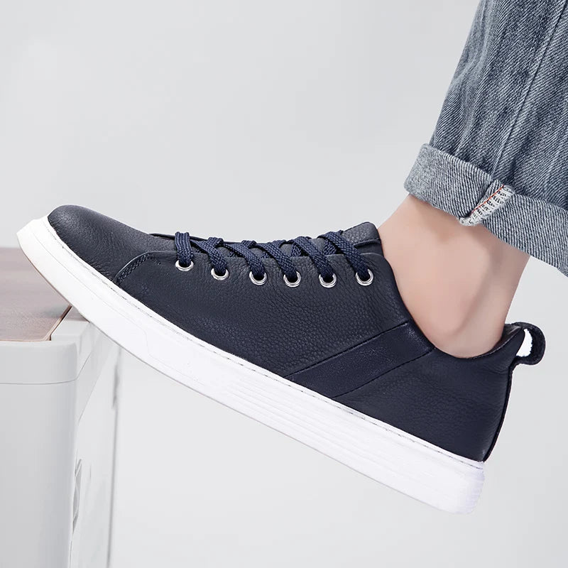 Sapatos de couro elegantes