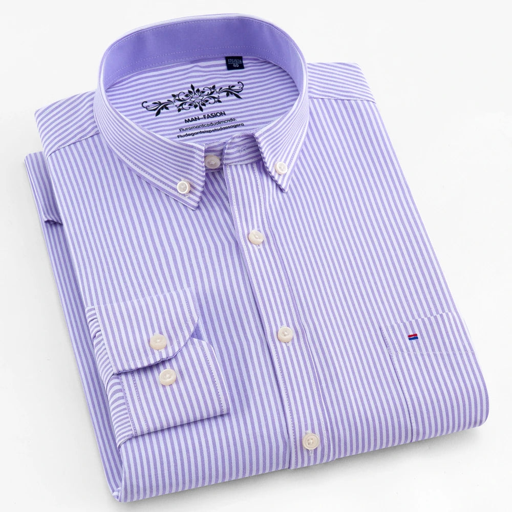 Camisa de algodão elegante
