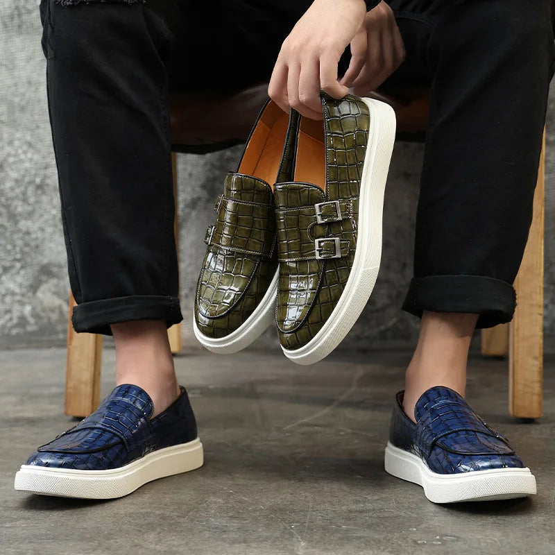 Sapatos de couro chiques