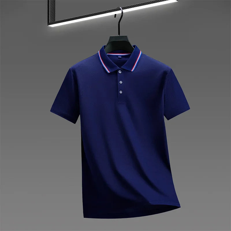 Camisa pólo casual de verão
