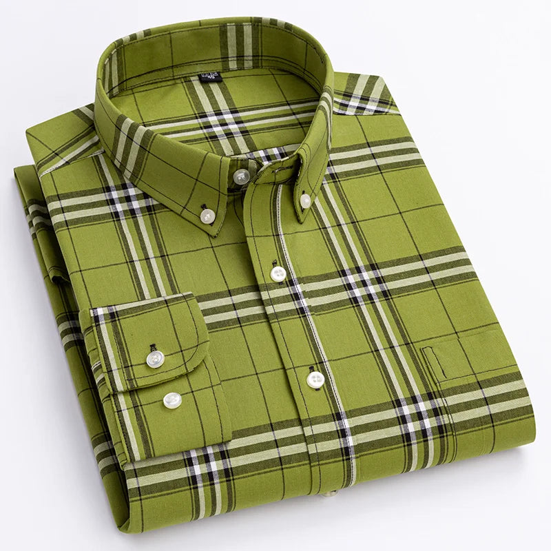 Camisa xadrez clássica