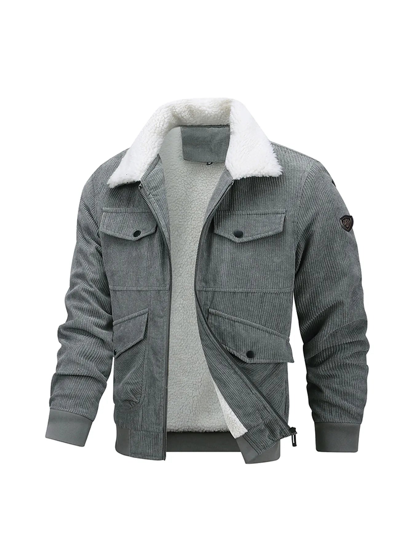 Casaco de bombazina elegante