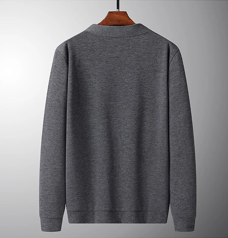 Casaco elegante com decote em V