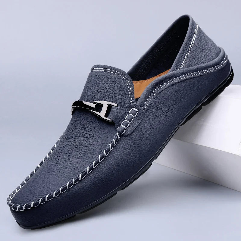 Mocassins em pele de primeira qualidade