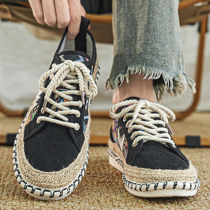 Sapatos de lona elegantes