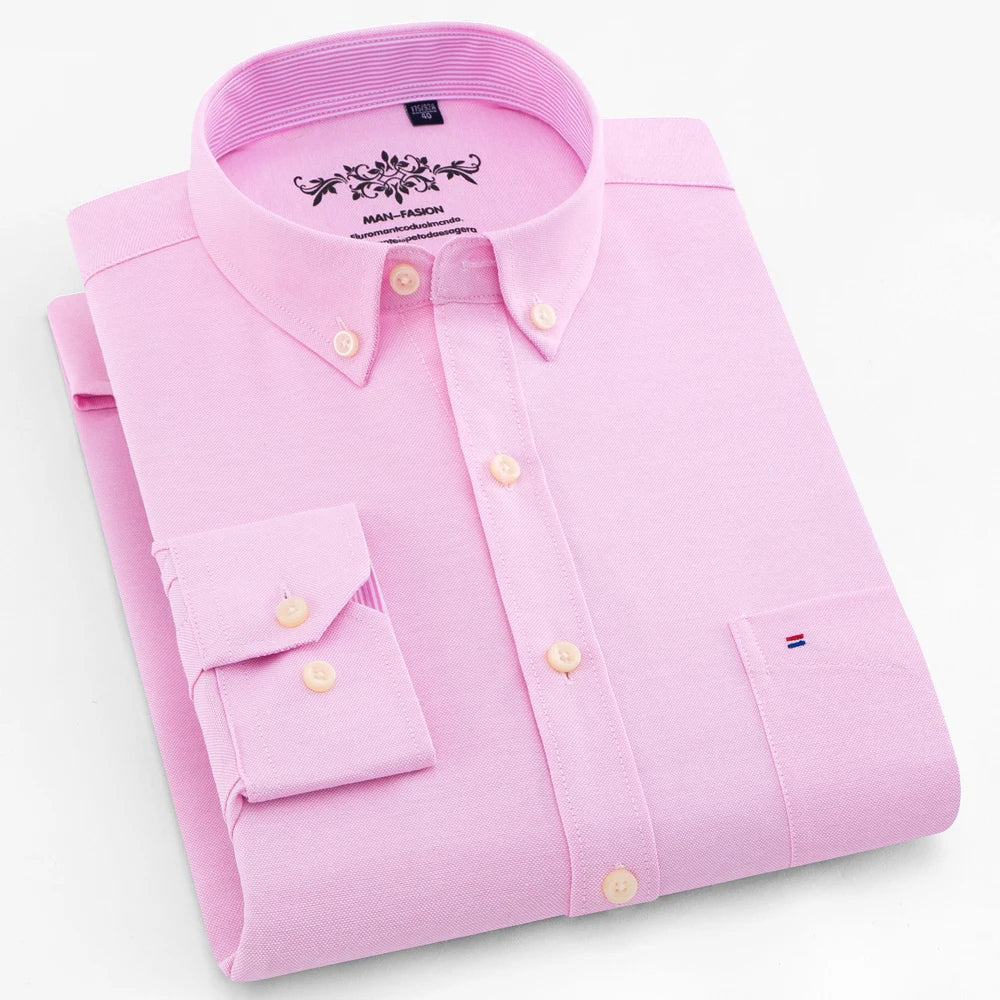 Camisa de algodão elegante