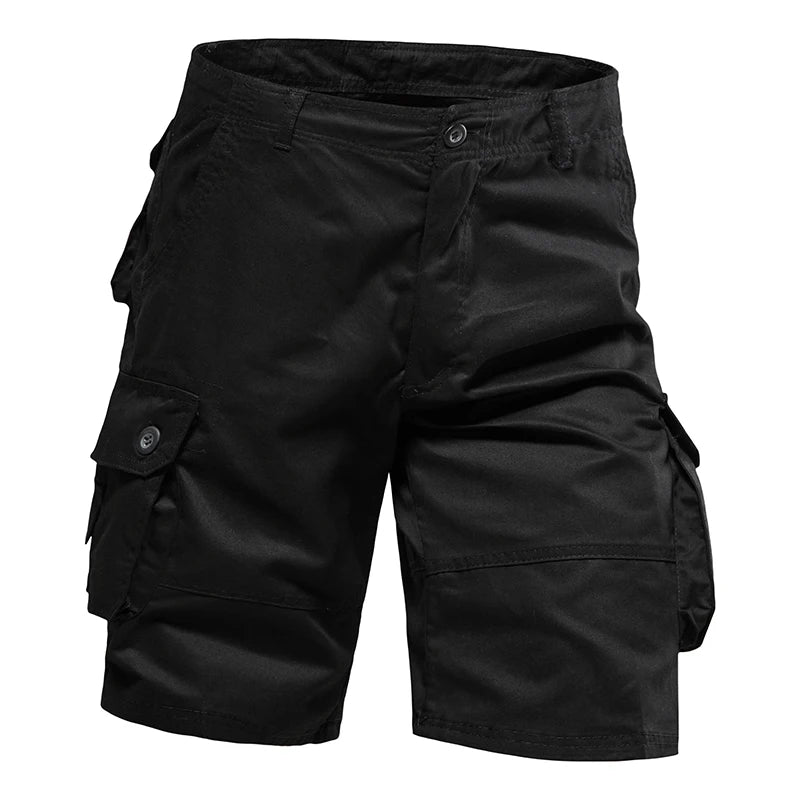 Calções multibolsos para homem