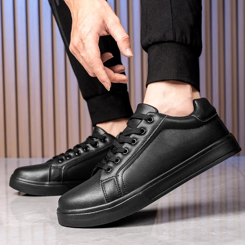Sapatos de couro casuais