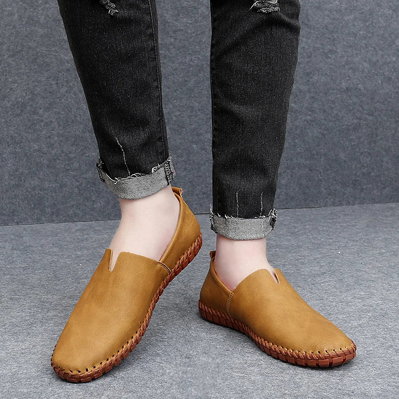 Mocassins em pele Ibiza