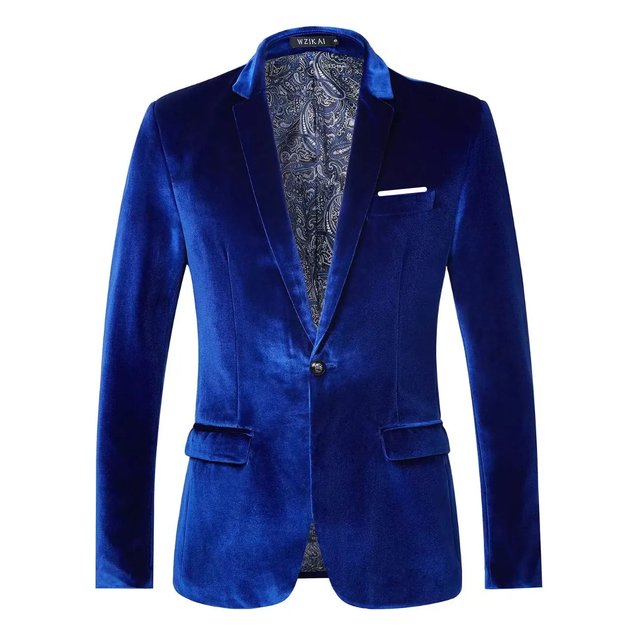 Blazer de veludo elegante