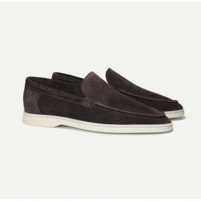 Mocassins de camurça premium
