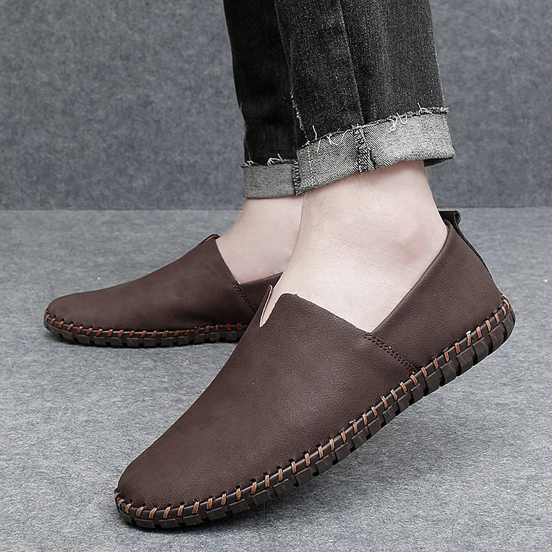 Mocassins em pele Ibiza