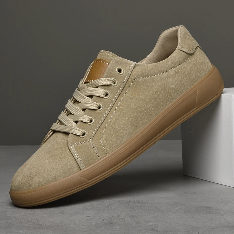 Sapatos Oxford elegantes em pele