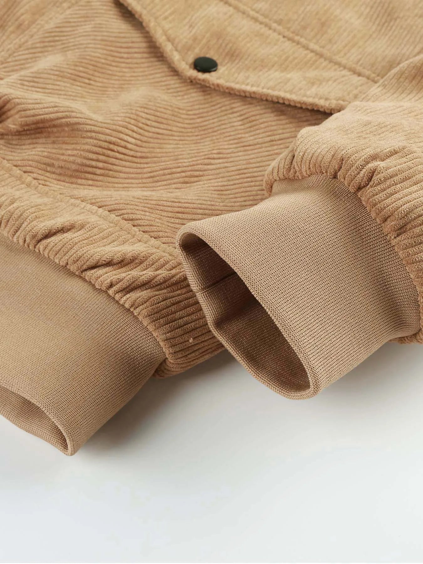 Casaco de bombazina elegante