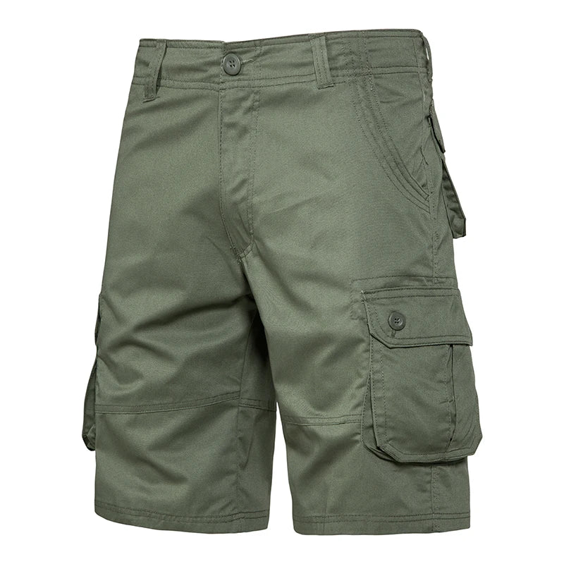 Calções multibolsos para homem