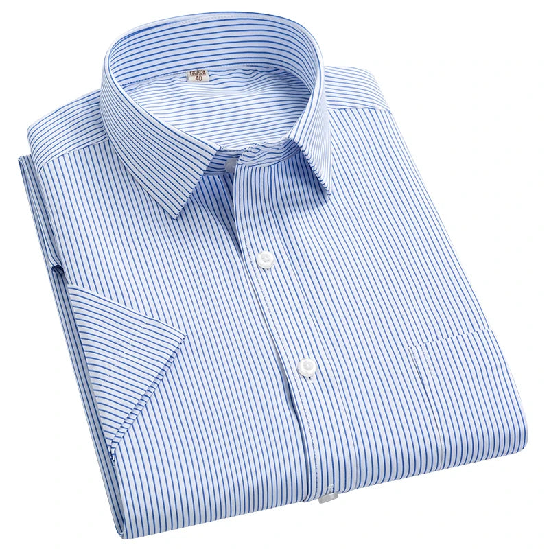 Camisa de negócios de manga curta