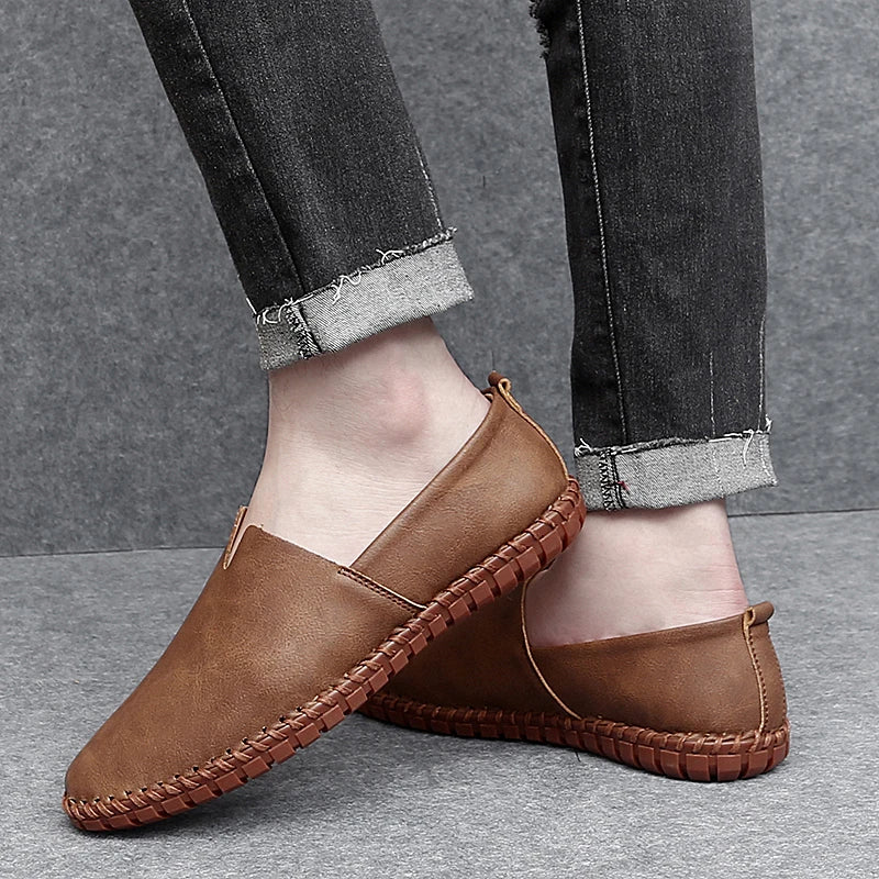 Mocassins em pele Ibiza