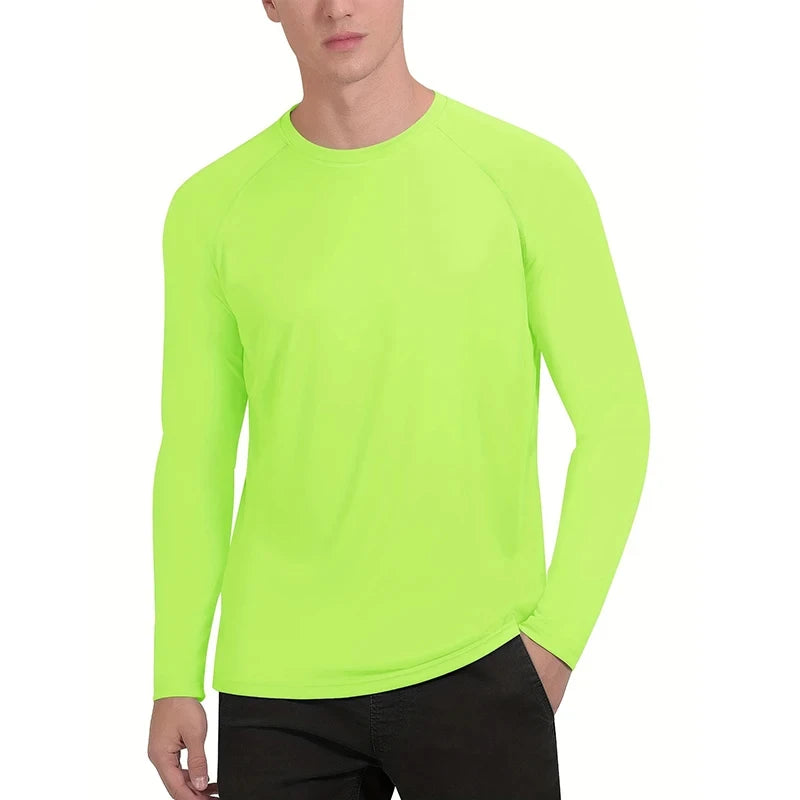 Camisa de manga comprida com proteção solar UV
