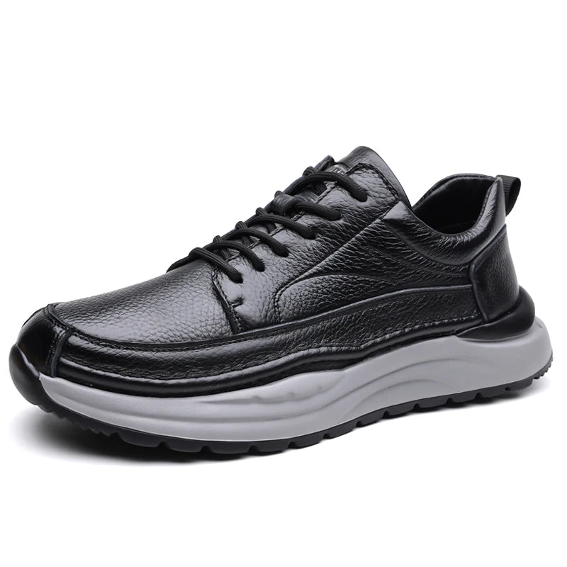 Sapatos de couro clássicos para homem