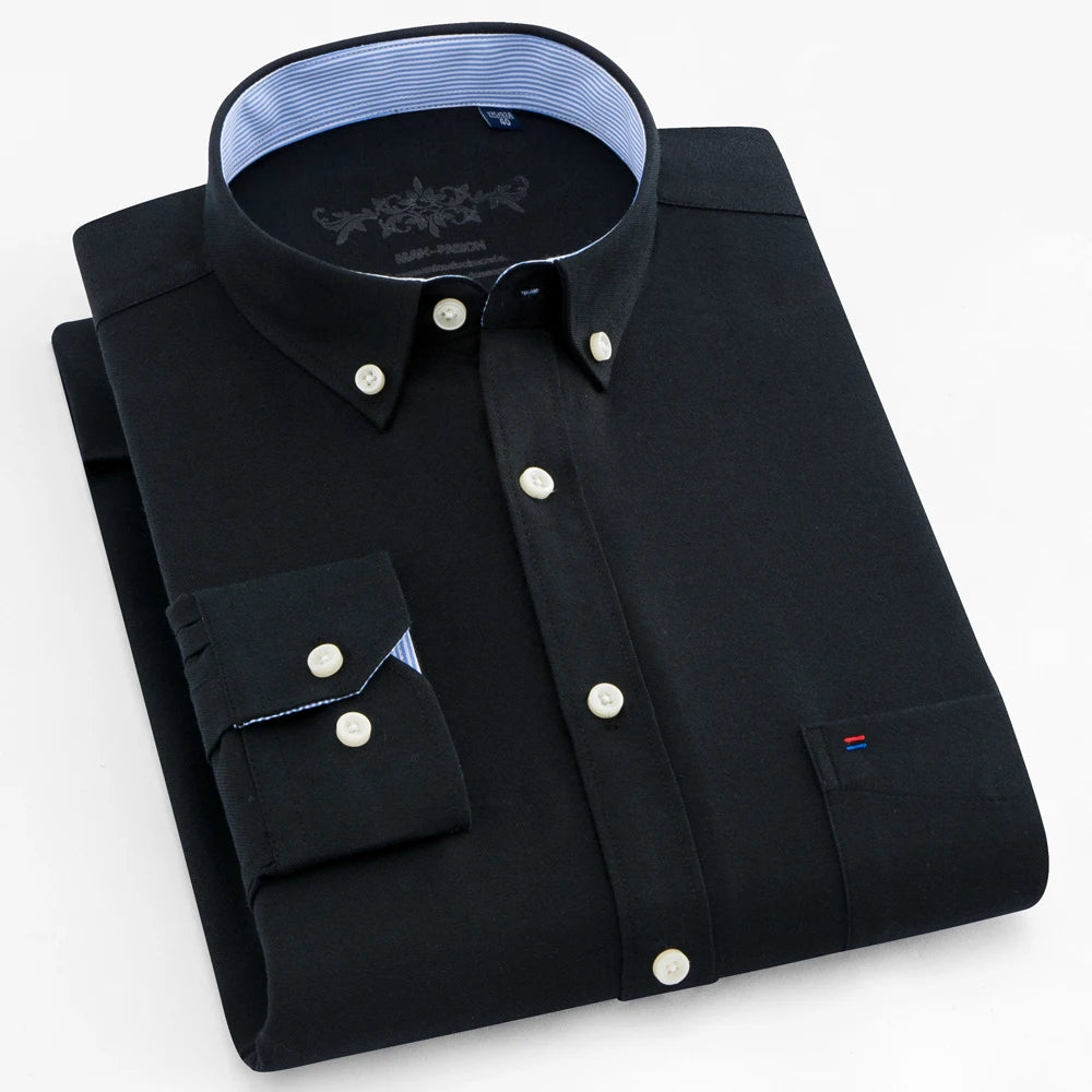 Camisa de algodão elegante
