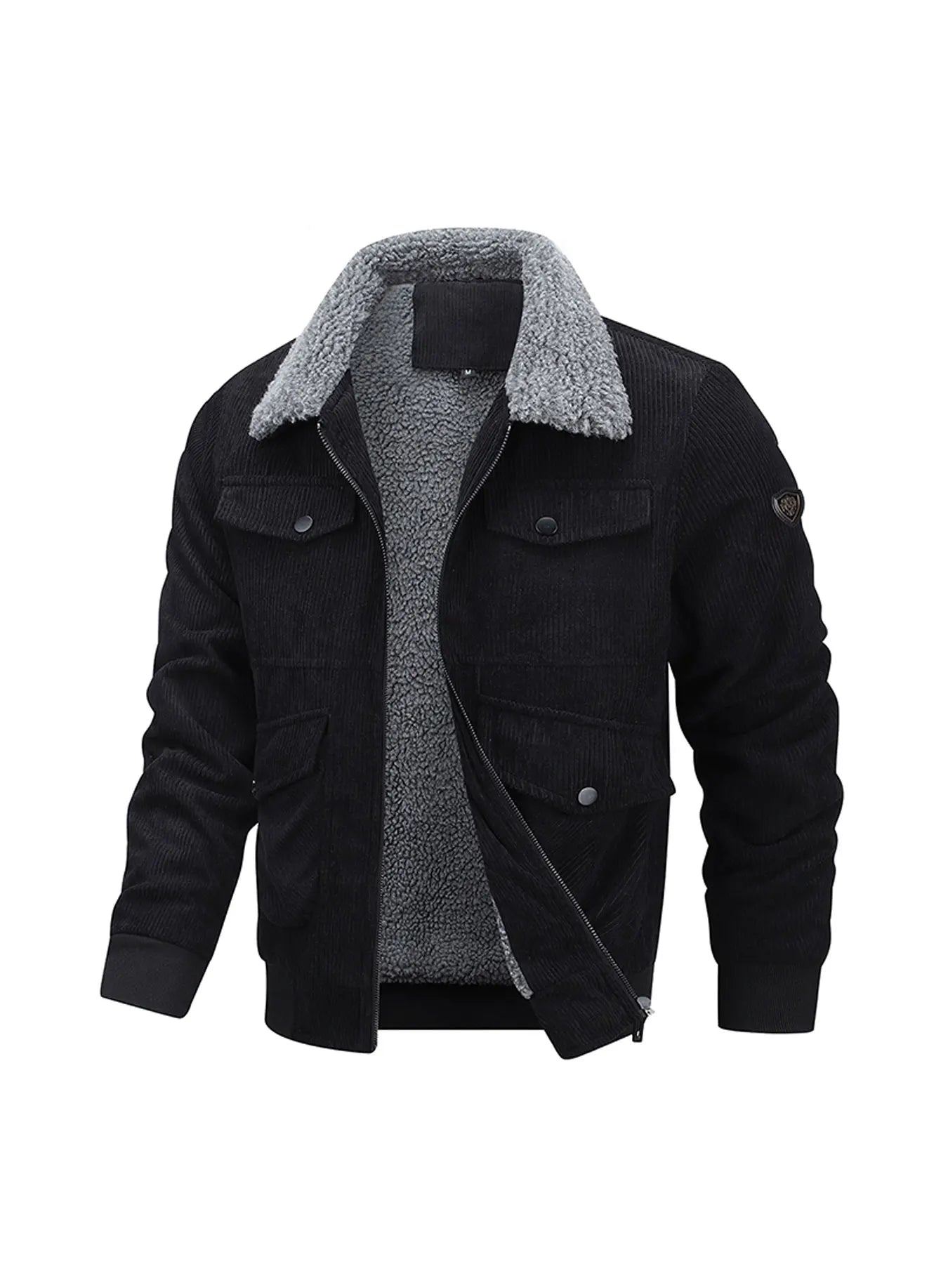 Casaco de bombazina elegante