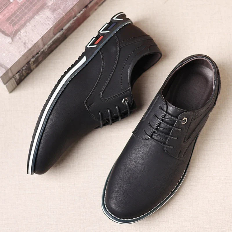Sapatos de couro italiano