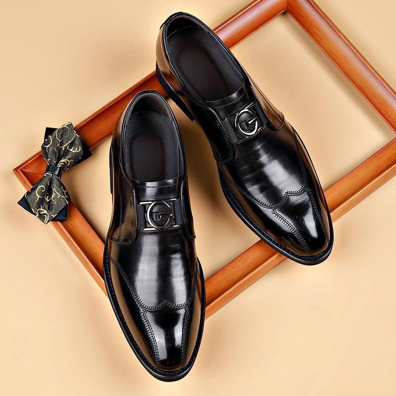 Sapatos de couro Oliver Chic